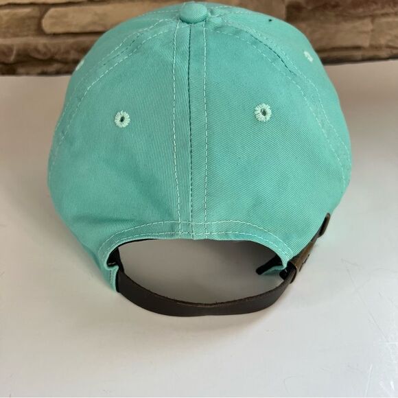 Love Your Melon Made in America Women’s Teal Cap Strap Back Hat - Picture 4 of 11